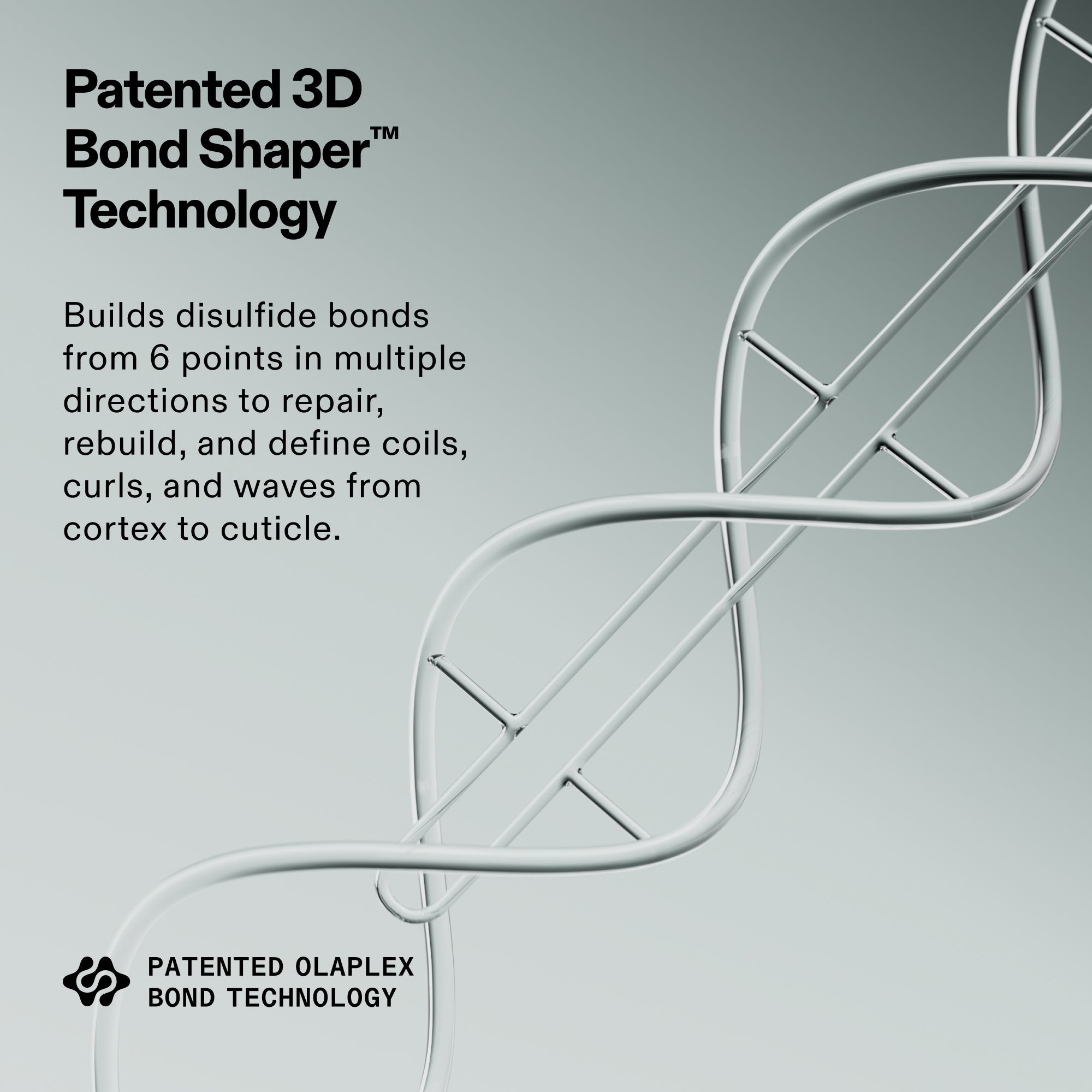 Tecnologia brevettata 3D Bond Shaper: ricostruisce i legami disolfuro per riparare e definire i ricci