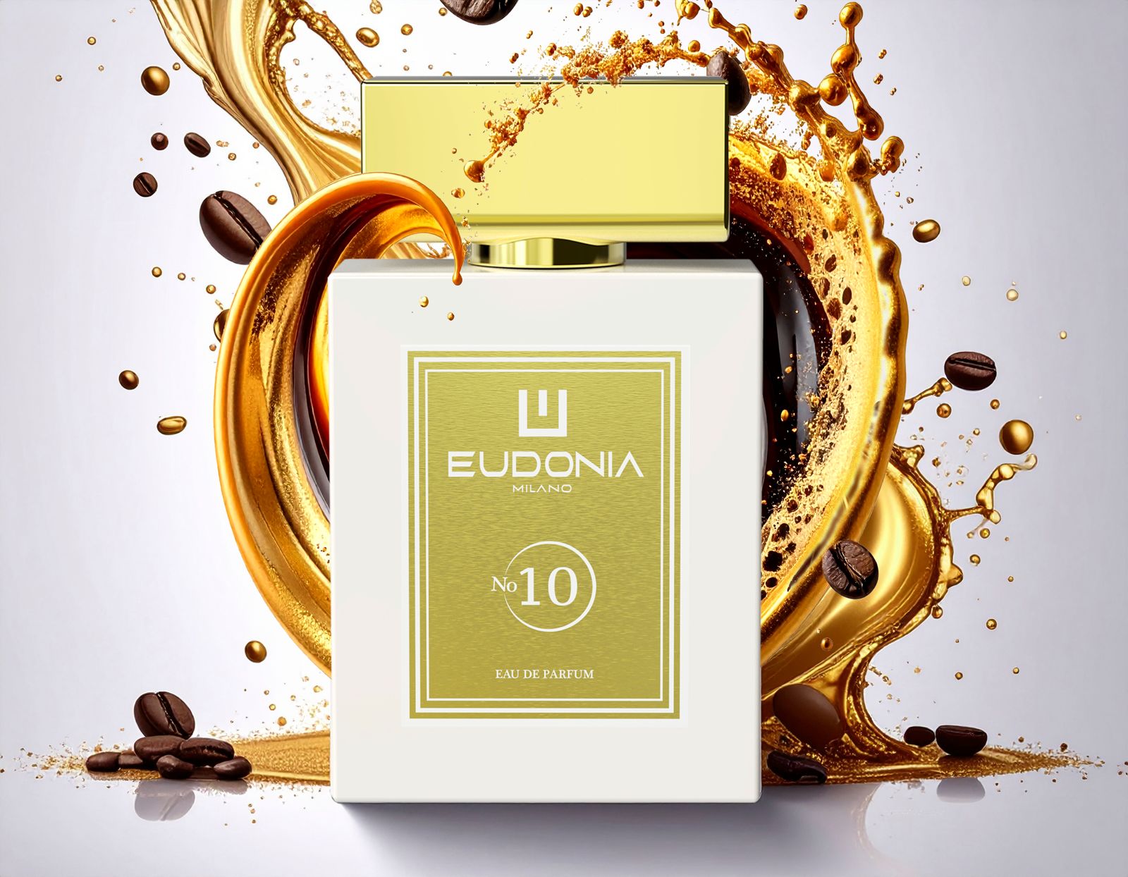 Eudonia Profumo Numero 10 EDP 80ml - Ispirato a Intense Cafè Montale