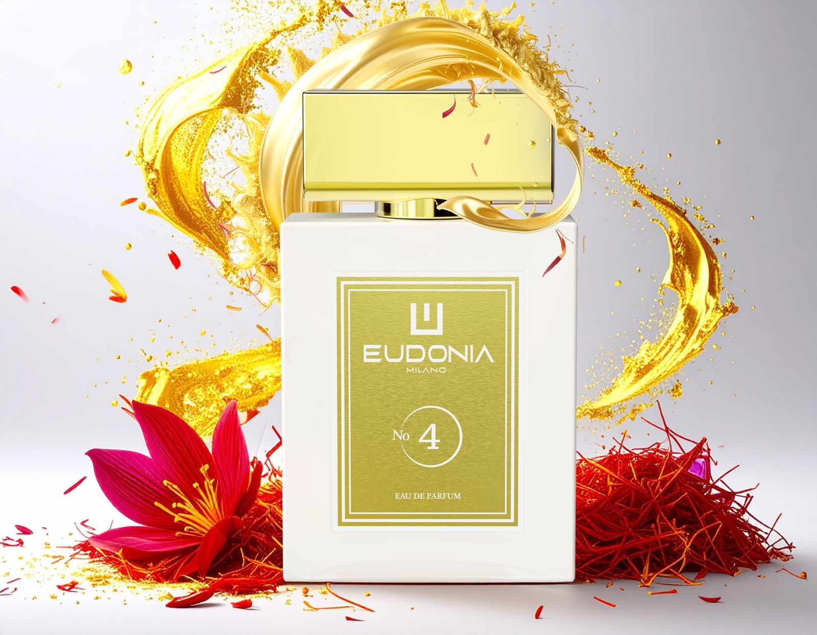 Eudonia Profumo Numero 4 EDP 80ml - Ispirato a Baccarat Rouge 540