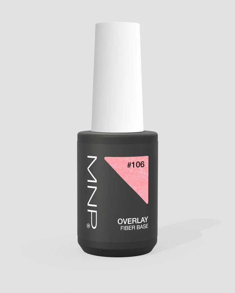 Mesauda MNP Overlay Fiber Base 1076 Rhodonite 14ml – base in fibre di vetro HEMA Free TPO Free