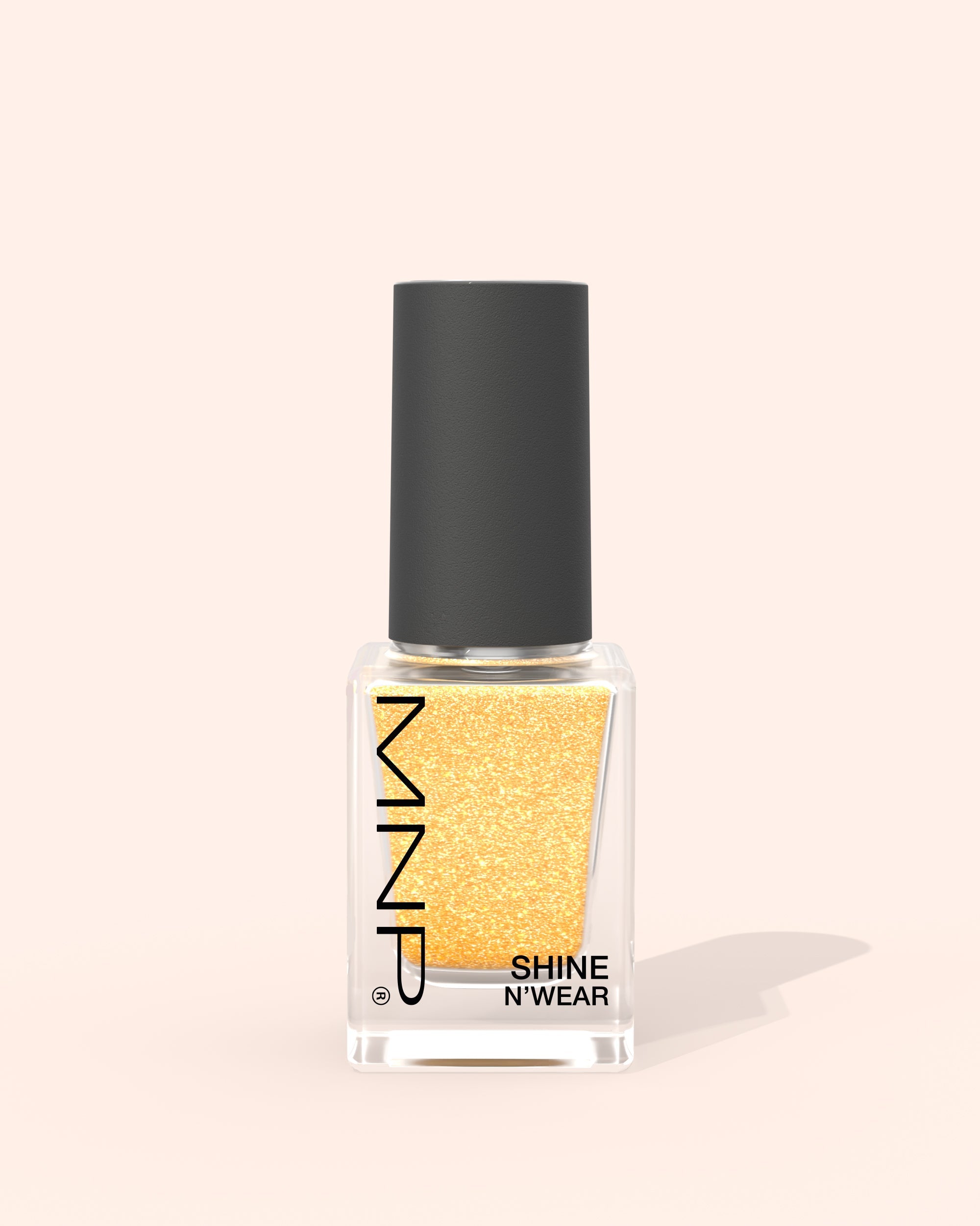Mesauda Shine N'Wear 011 LAMÈ smalto classico unghie 10ml colore nude