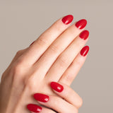 Mesauda Gelegant 511 COSMOPOLITAN smalto semipermanente applicato su unghie mano colore rosso
