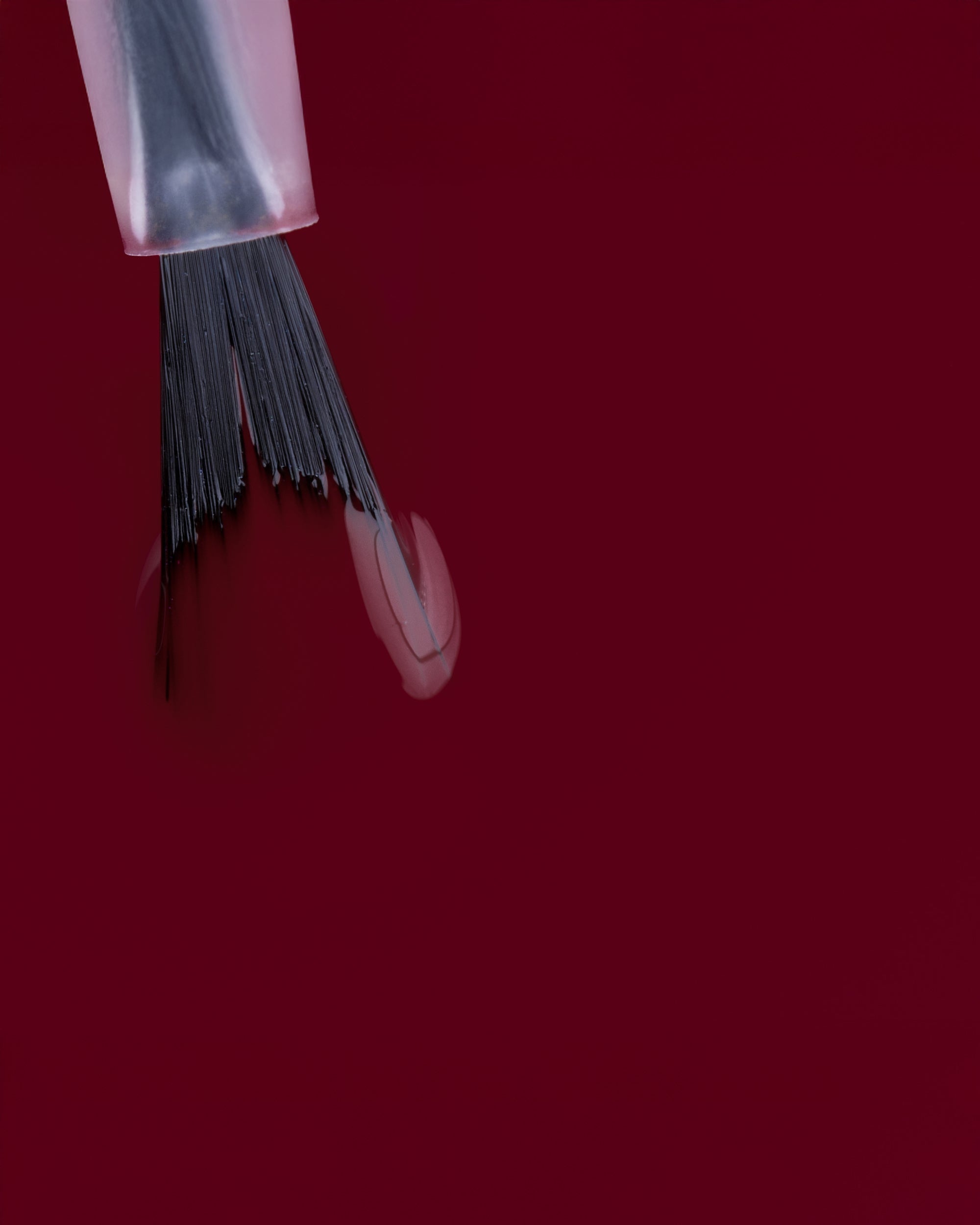 Mesauda Gelegant 615 ROUGE NOIR smalto semipermanente colore rosso campione