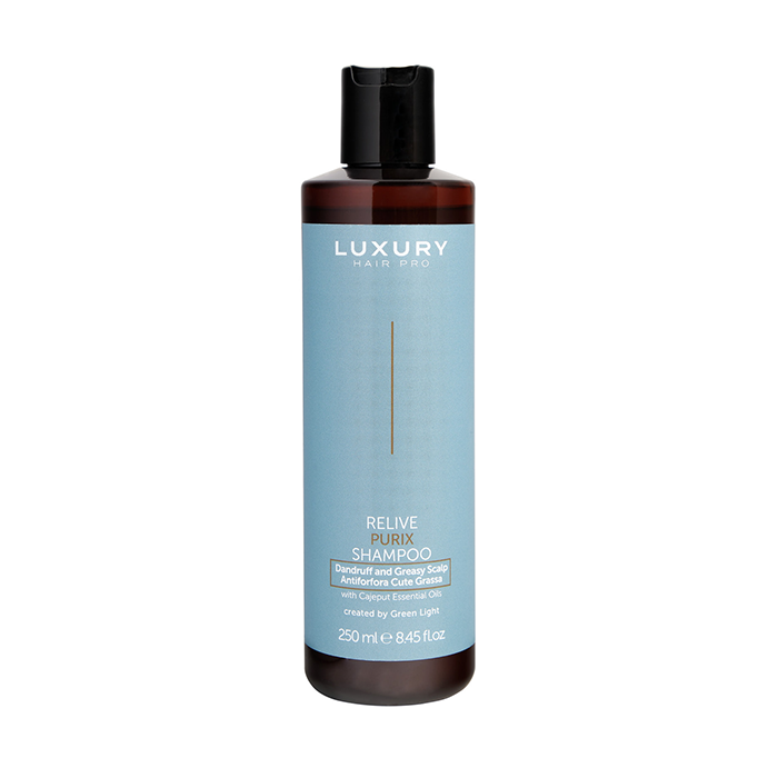 Luxury Hair Pro Relive Purix Shampoo 250ml - Shampoo Forfora Cute grassa