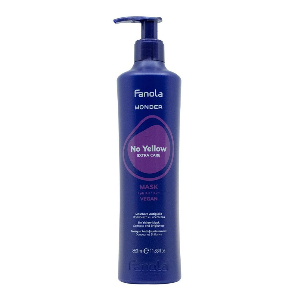 Fanola Wonder No Yellow Maschera 350ml per capelli biondi decolorati e grigi