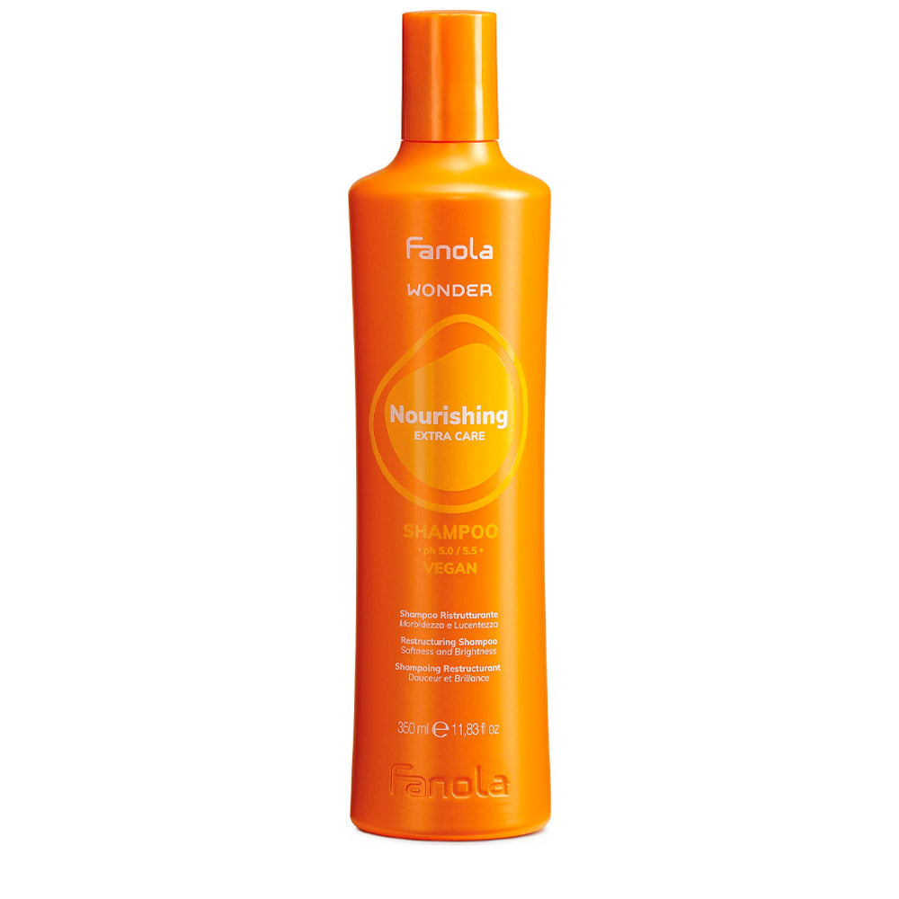 Fanola Wonder Nourishing Shampoo 1000ml per capelli secchi e danneggiati