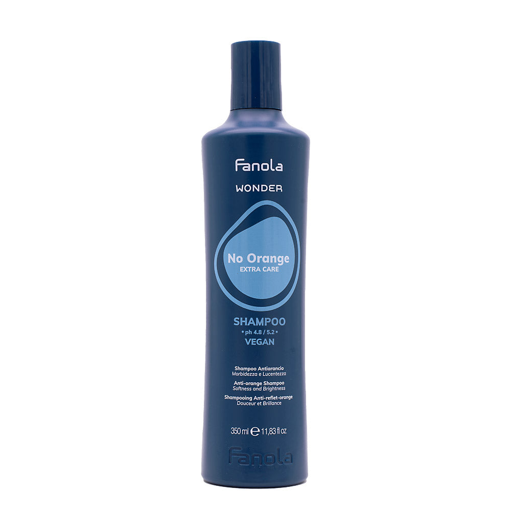 Fanola Wonder No Orange Shampoo 350ml per capelli castani e decolorati