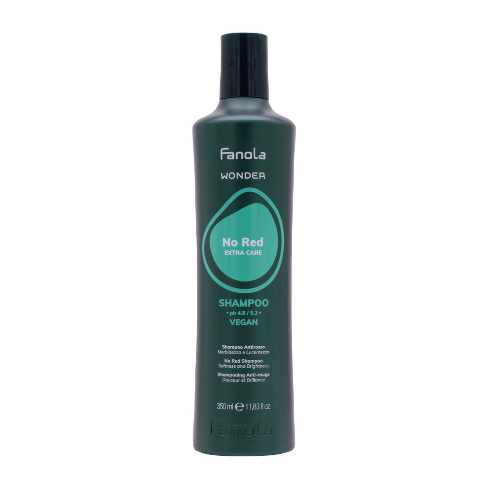 Fanola Wonder No Red Shampoo 350ml per capelli castani con riflessi rossi