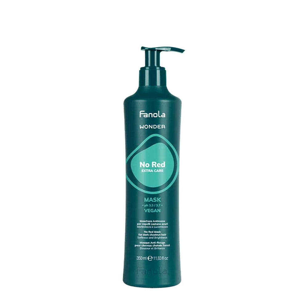 Fanola Wonder No Red Maschera 350ml per capelli castani con riflessi rossi