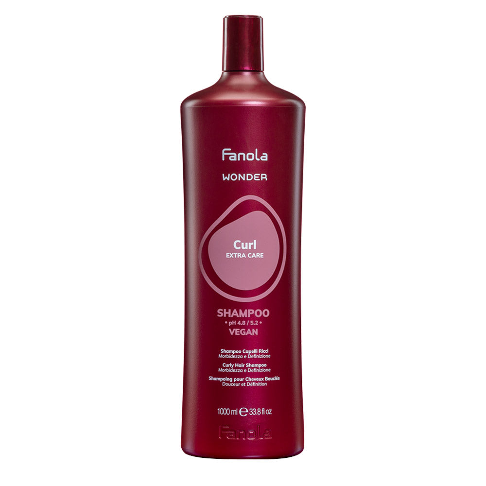 Fanola Wonder Curl Shampoo 1000ml per capelli ricci e ondulati