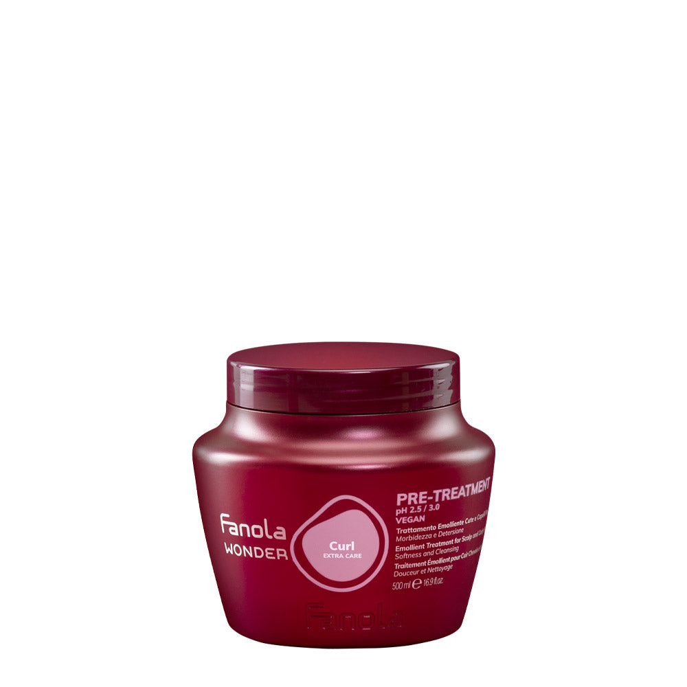 Fanola Wonder Curl Trattamento Pre-Shampoo 500ml per capelli ricci e ondulati