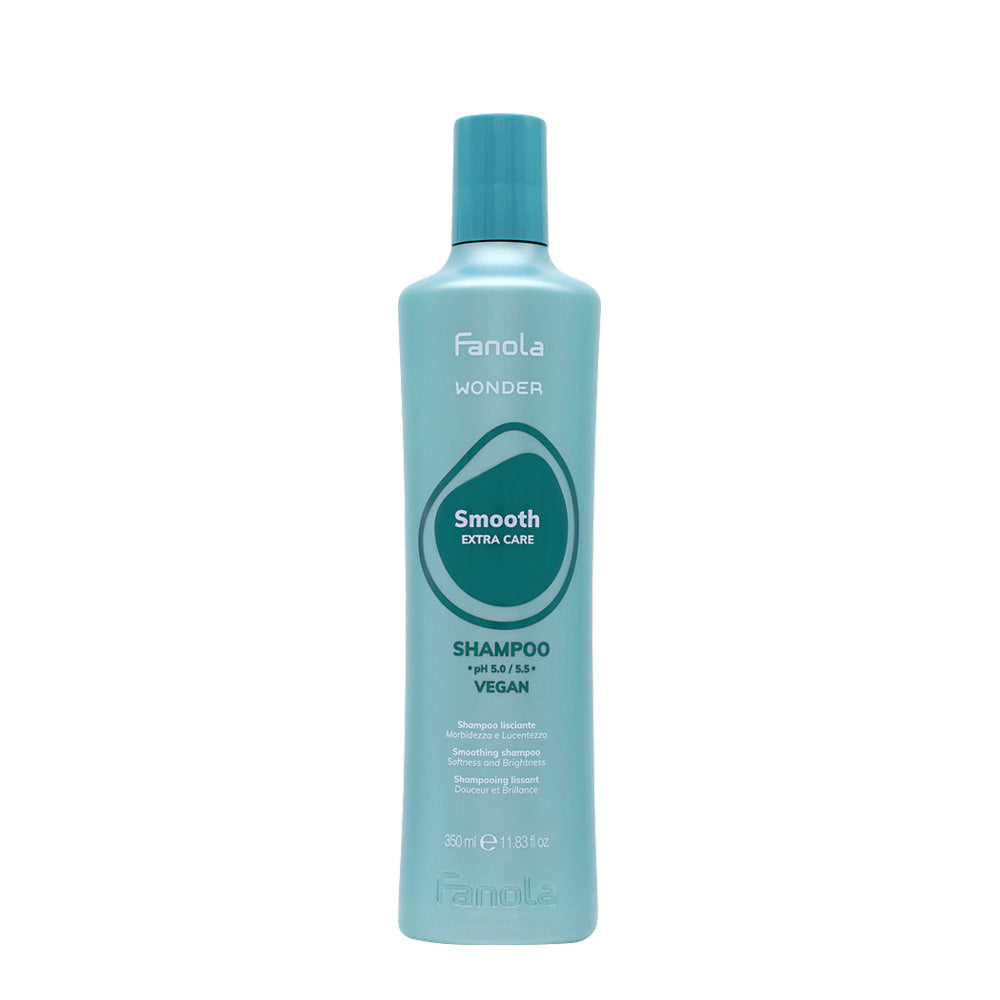 Fanola Wonder Smooth Shampoo 350ml per capelli crespi