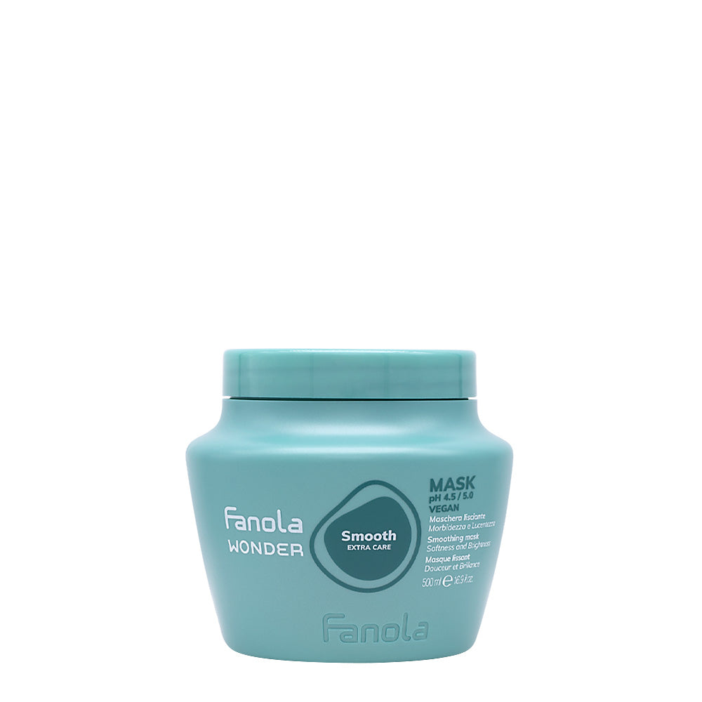 Fanola Wonder Smooth Maschera 500ml per capelli crespi