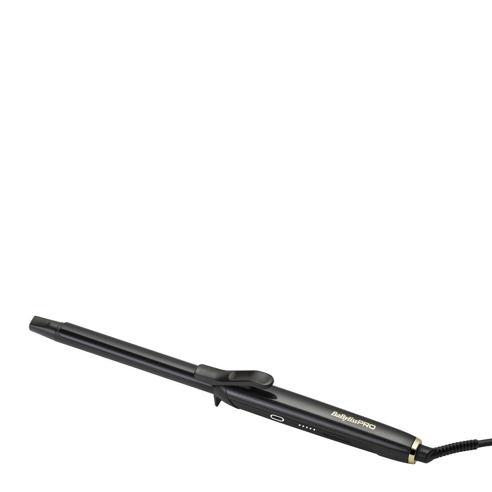 BaBylissPRO High Performances Curler 19mm ferro arricciacapelli professionale con pinza per ricci classici