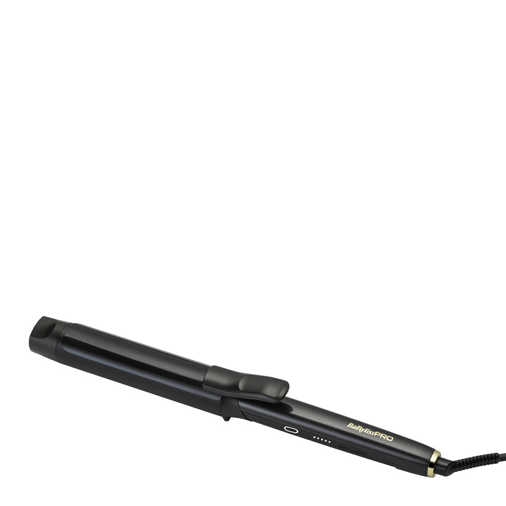 BaBylissPRO High Performances Curler 38mm ferro arricciacapelli professionale con pinza per onde extra-larghe e beach waves