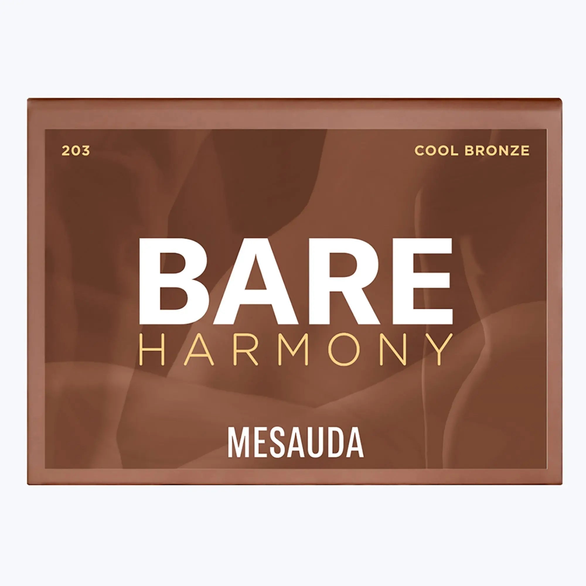 Mesauda BARE HARMONY 2.0 - 203 COOL BRONZE | Palette occhi Professiona