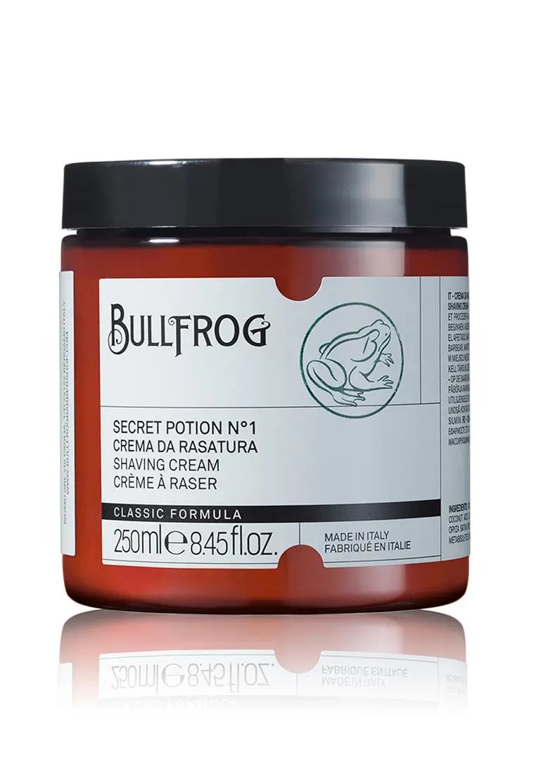 Bullfrog Crema da Rasatura Secret Potion N.1 Classic 250ml - immagine 2