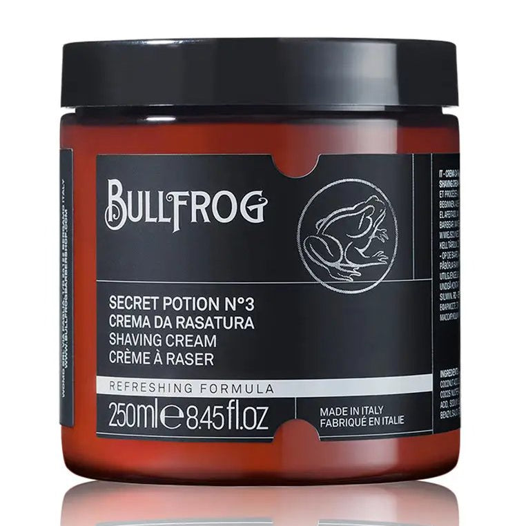 Bullfrog Crema da Rasatura Secret Potion N.3 Refreshing 250ml - immagine 2
