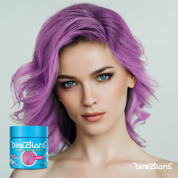 Directions Lavender tinta semipermanente risultato colore capelli