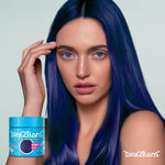 Directions Midnight Blue tinta semipermanente risultato colore capelli