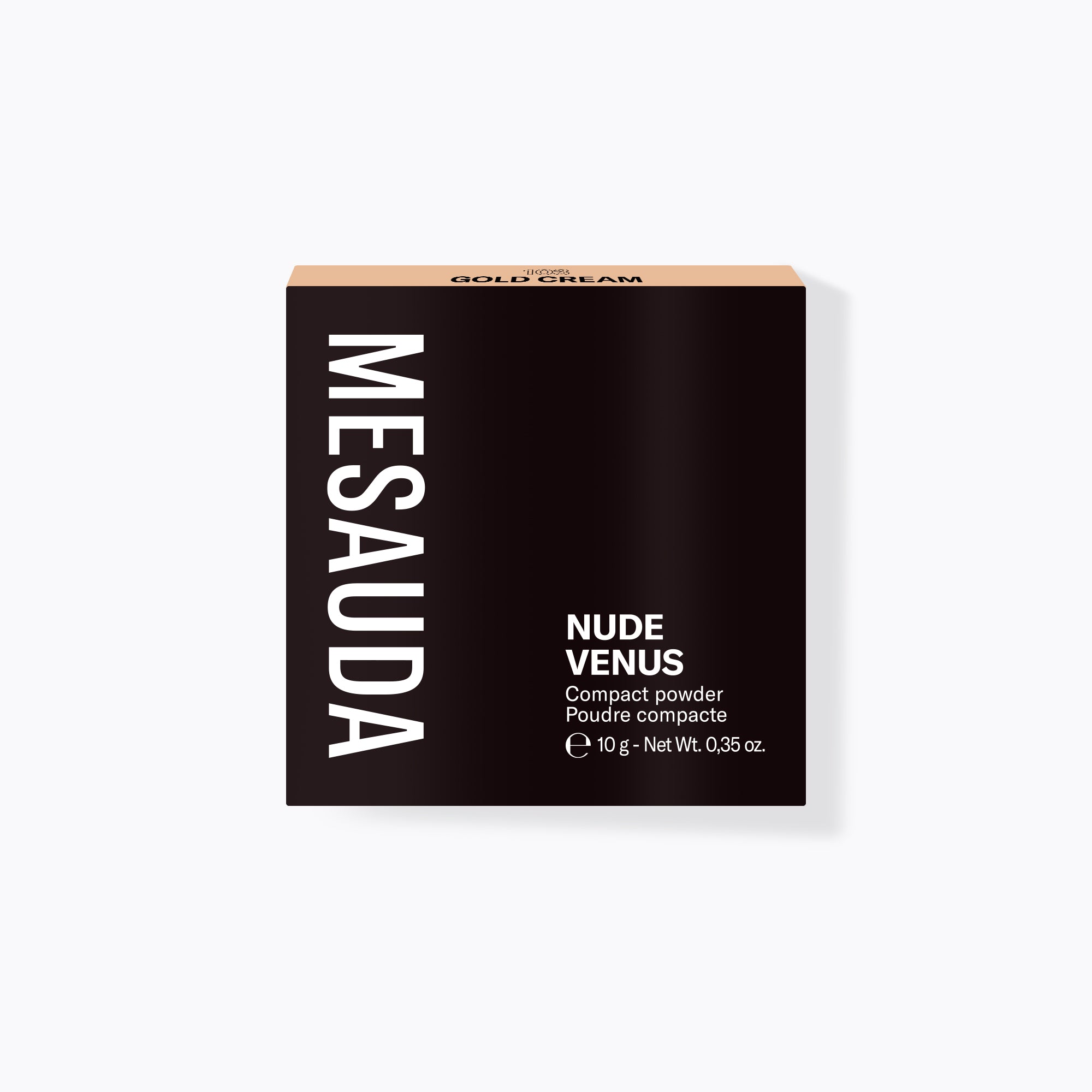 Mesauda NUDE VENUS GOLD CREAM | Cipria | Tamburrino