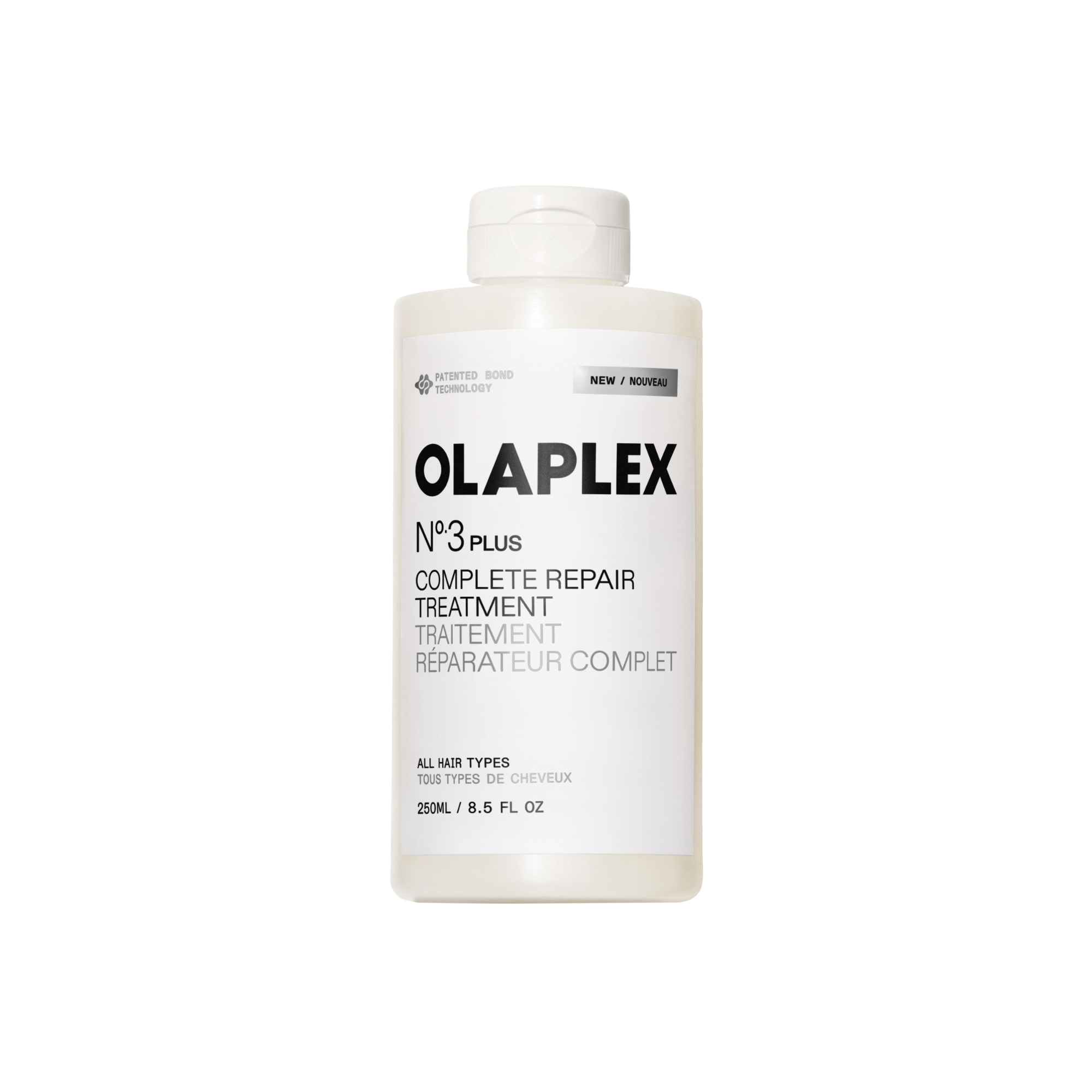 Olaplex N°.3PLUS Complete Repair Treatment — flacone 250 ml trattamento riparatore capelli pre-shampoo