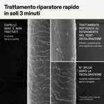 Risultati prima e dopo utilizzo Olaplex N°.3PLUS su capelli