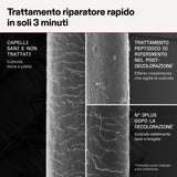 Risultati prima e dopo utilizzo Olaplex N°.3PLUS su capelli