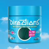 Directions Alpine Green tinta semipermanente capelli vasetto 100ml colore verde bosco intenso e profondo