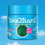 Directions Apple Green tinta semipermanente capelli vasetto 100ml colore verde mela brillante e vivace