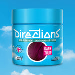Directions Dark Tulip tinta semipermanente capelli vasetto 100ml colore rosso tulipano scuro con sfumature borgogna