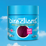 Directions Dark Tulip tinta semipermanente capelli vasetto 100ml colore rosso tulipano scuro con sfumature borgogna