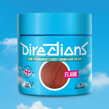 Directions Flame tinta semipermanente capelli vasetto 100ml colore arancione fiamma intenso e vibrante