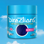 Directions Neon Blue tinta semipermanente capelli vasetto 100ml colore blu neon elettrico e brillante