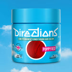 Directions Poppy Red tinta semipermanente capelli vasetto 100ml colore rosso papavero vivo e luminoso