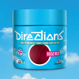 Directions Rose Red tinta semipermanente capelli vasetto 100ml colore rosso rosa intenso e romantico