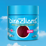 Directions Rubine tinta semipermanente capelli vasetto 100ml colore rosso rubino profondo e prezioso