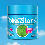Directions Spring Green tinta semipermanente capelli vasetto 100ml colore verde primavera fresco e luminoso