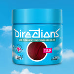 Directions Tulip tinta semipermanente capelli vasetto 100ml colore rosso tulipano chiaro e femminile