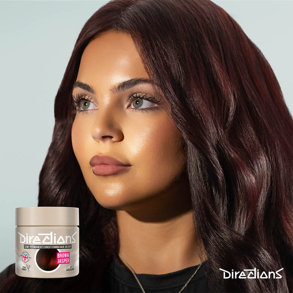 Directions Brown Jasper tinta semipermanente risultato colore capelli