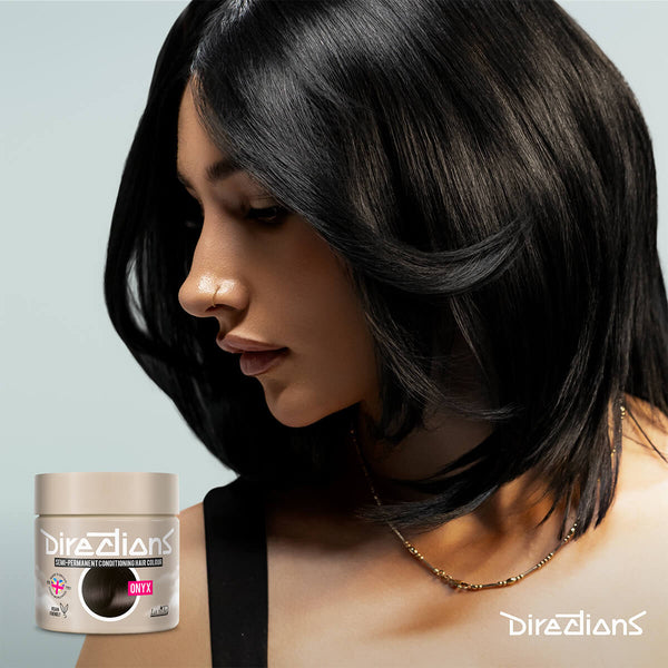 Directions Onyx tinta semipermanente risultato colore capelli