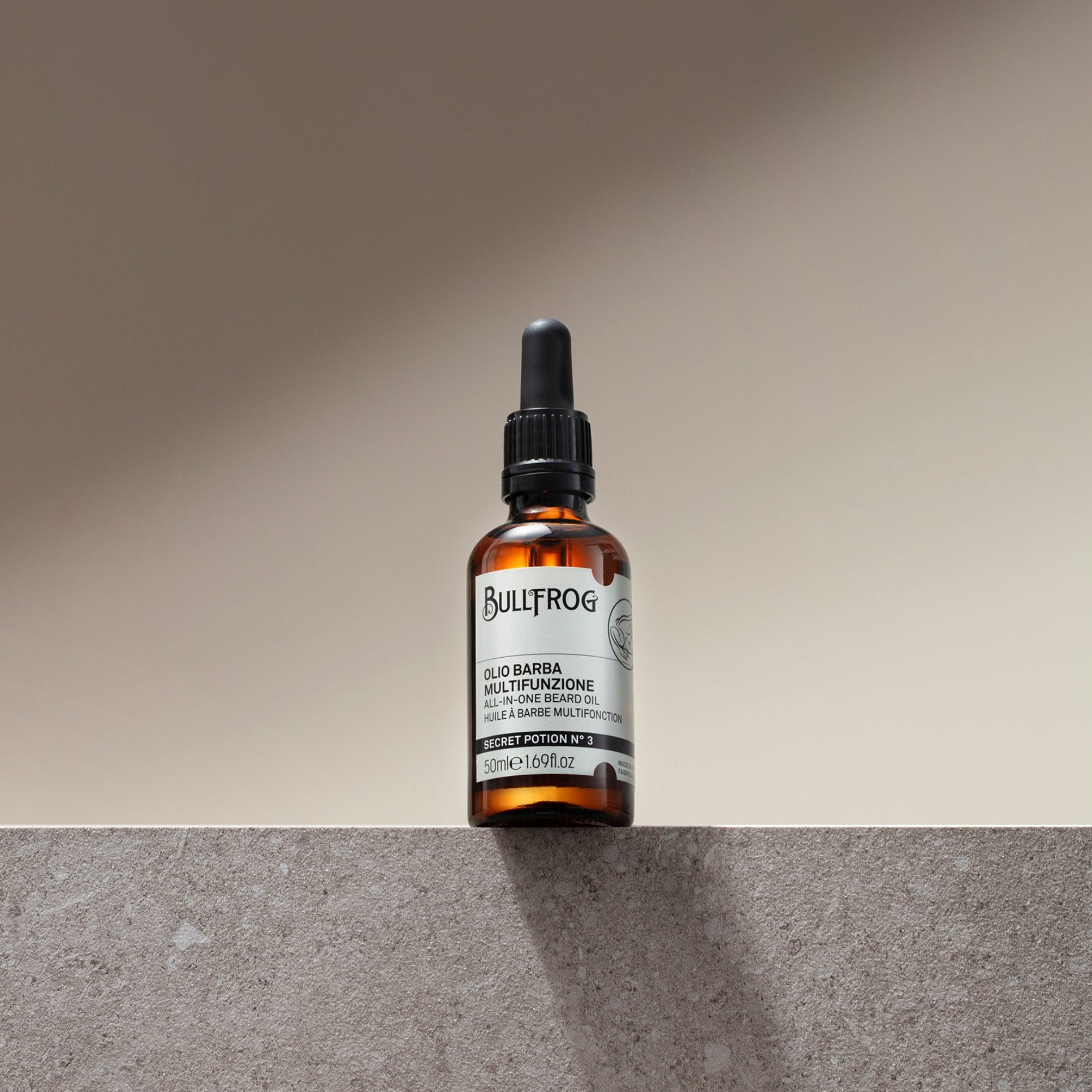 Bullfrog Olio Barba Multifunzione Secret Potion N.3 50ml