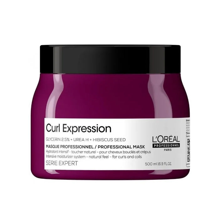 L'Oréal Serie Expert Curl Expression Mask 500ml - Maschera idratante per capelli ricci e mossi